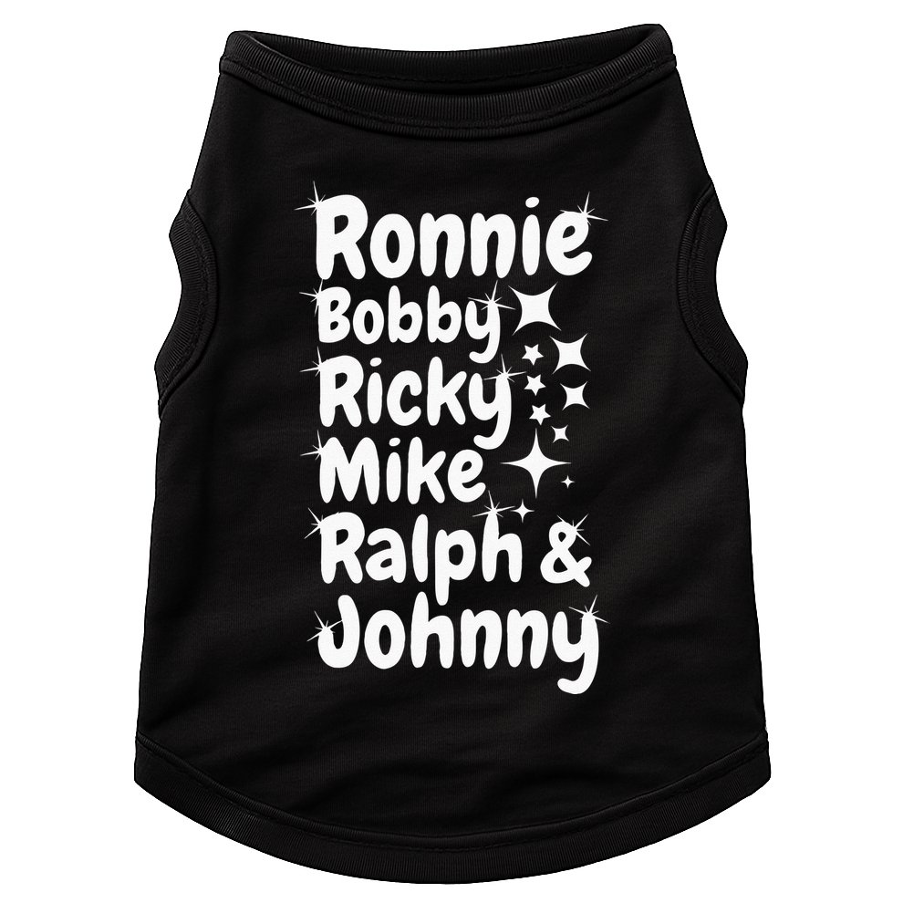 Ronnie Bobby Ricky Mike Ralph And Johnny Doggie Tank