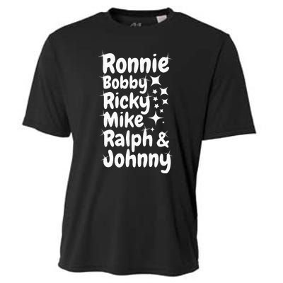 Ronnie Bobby Ricky Mike Ralph And Johnny Cooling Performance Crew T-Shirt