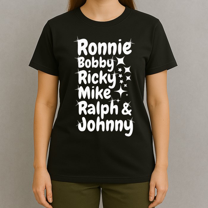 Ronnie Bobby Ricky Mike Ralph And Johnny T-Shirt