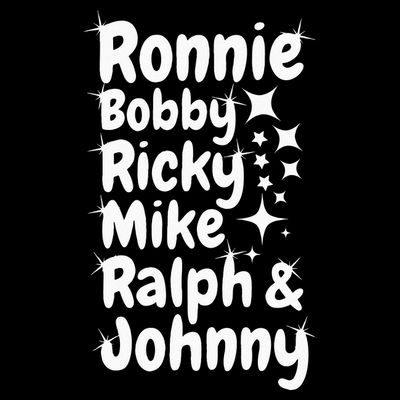 Ronnie Bobby Ricky Mike Ralph And Johnny T-Shirt