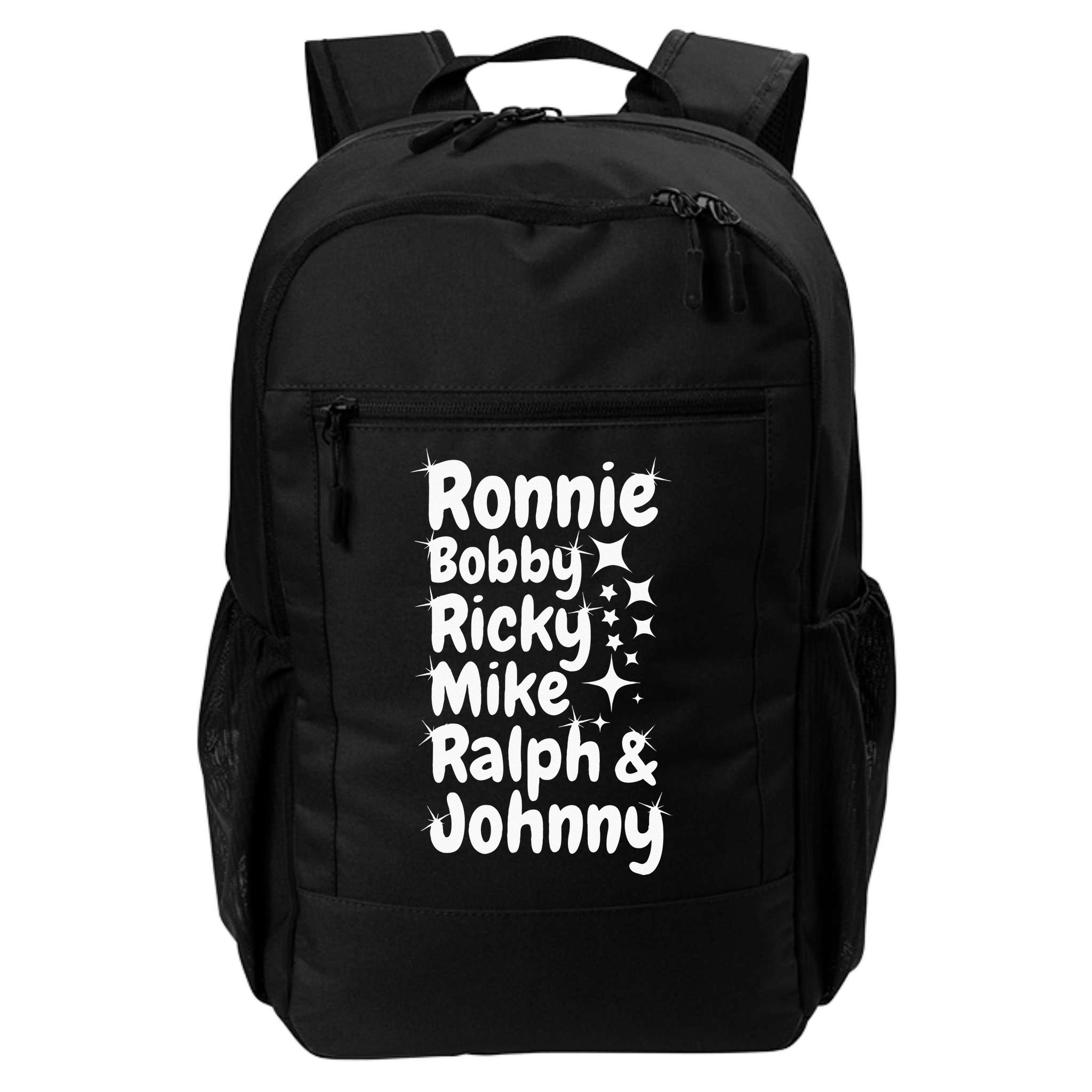 Ronnie Bobby Ricky Mike Ralph And Johnny Backpack