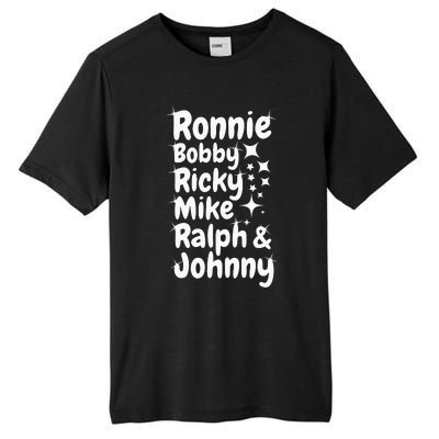 Ronnie Bobby Ricky Mike Ralph And Johnny Tall Fusion ChromaSoft Performance T-Shirt