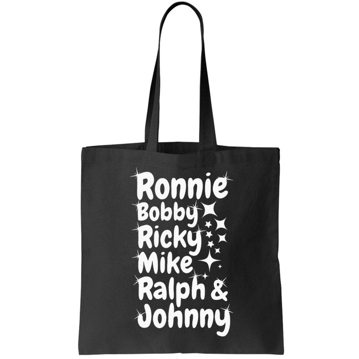 Ronnie Bobby Ricky Mike Ralph And Johnny Bag