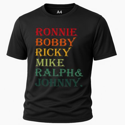 Ronnie Bobby Ricky Mike Ralph And Johnny Performance Shirt
