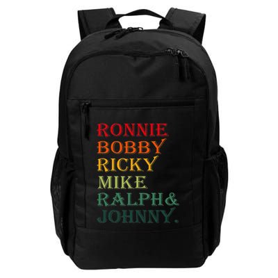 Ronnie Bobby Ricky Mike Ralph And Johnny Backpack