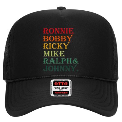 Ronnie Bobby Ricky Mike Ralph And Johnny Trucker Hat