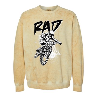 Rad Bmx Colorblast Crewneck Sweatshirt