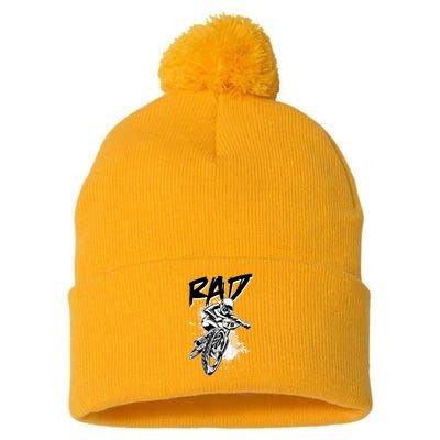 Rad Bmx Pom Pom 12in Knit Beanie