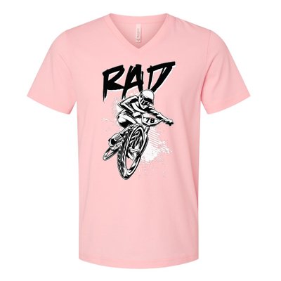 Rad Bmx V-Neck T-Shirt