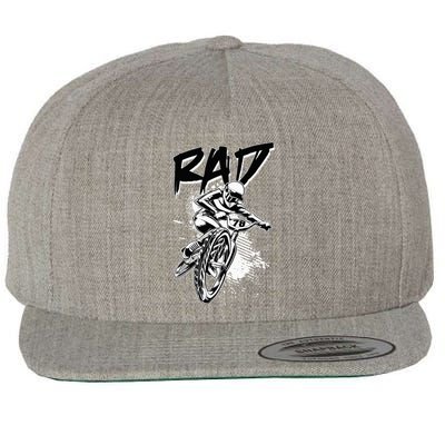 Rad Bmx Wool Snapback Cap