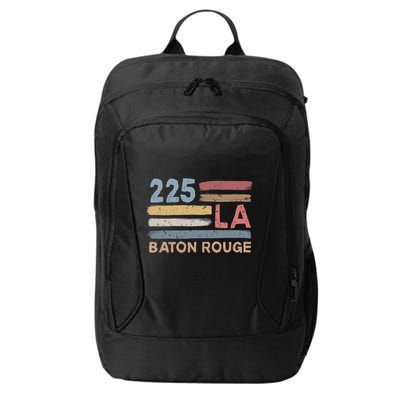 Retro Baton Rouge Area Code 225 Residents State Louisiana City Backpack