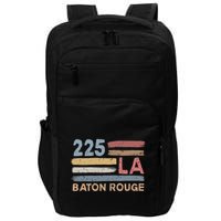 Retro Baton Rouge Area Code 225 Residents State Louisiana Impact Tech Backpack