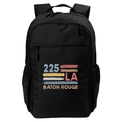 Retro Baton Rouge Area Code 225 Residents State Louisiana Backpack
