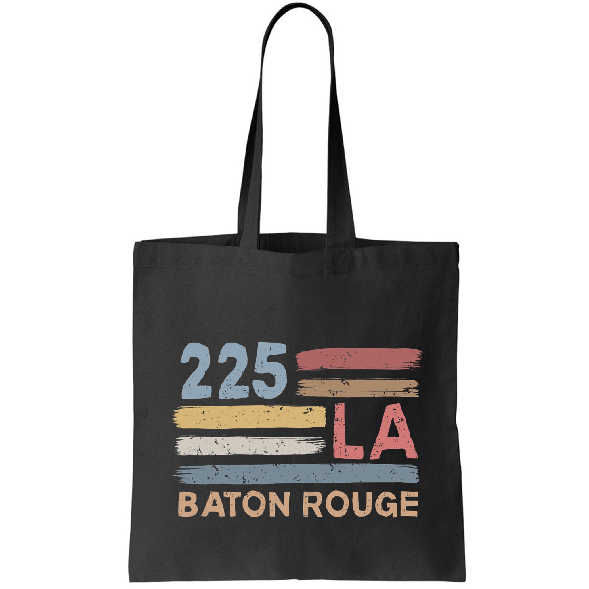 Retro Baton Rouge Area Code 225 Residents State Louisiana Bag