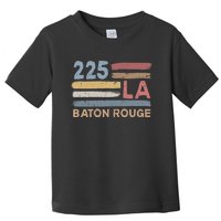 Retro Baton Rouge Area Code 225 Residents State Louisiana Toddler T-Shirt