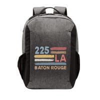 Retro Baton Rouge Area Code 225 Residents State Louisiana Vector Backpack