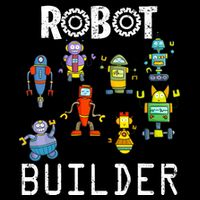 Robot Builder Robotics Engineer Funny Robot Engineering Cooling Performance Crew T-Shirt