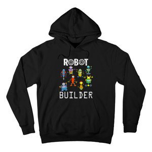 Robot Builder Robotics Engineer Funny Robot Engineering Hoodie