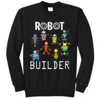 Robot Builder Robotics Engineer Funny Robot Engineering Sweatshirt