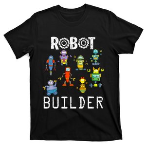 Robot Builder Robotics Engineer Funny Robot Engineering T-Shirt