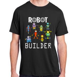 Robot Builder Robotics Engineer Funny Robot Engineering Adult ChromaSoft Performance T-Shirt