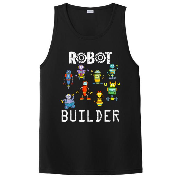 Robot Builder Robotics Engineer Funny Robot Engineering PosiCharge Competitor Tank