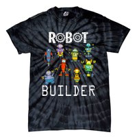 Robot Builder Robotics Engineer Funny Robot Engineering Tie-Dye T-Shirt