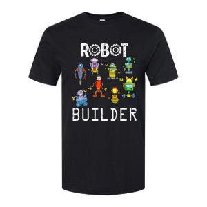 Robot Builder Robotics Engineer Funny Robot Engineering Softstyle CVC T-Shirt