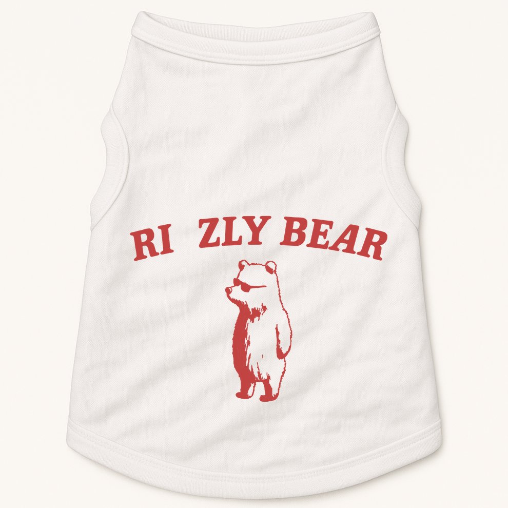 Rizzly Bear Doggie Tank