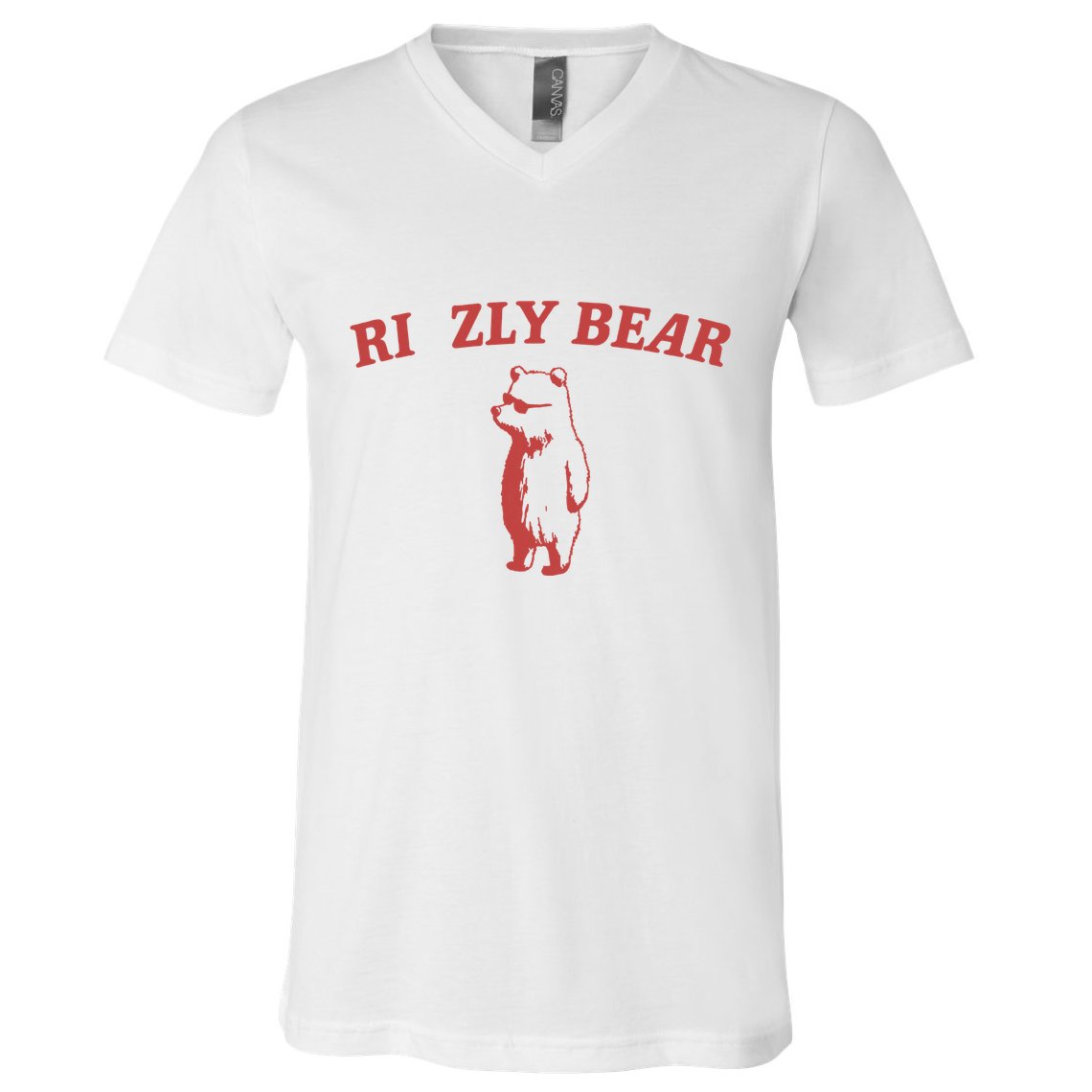 Rizzly Bear V-Neck T-Shirt