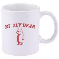 Rizzly Bear 11oz C Handle Ceramic Mug