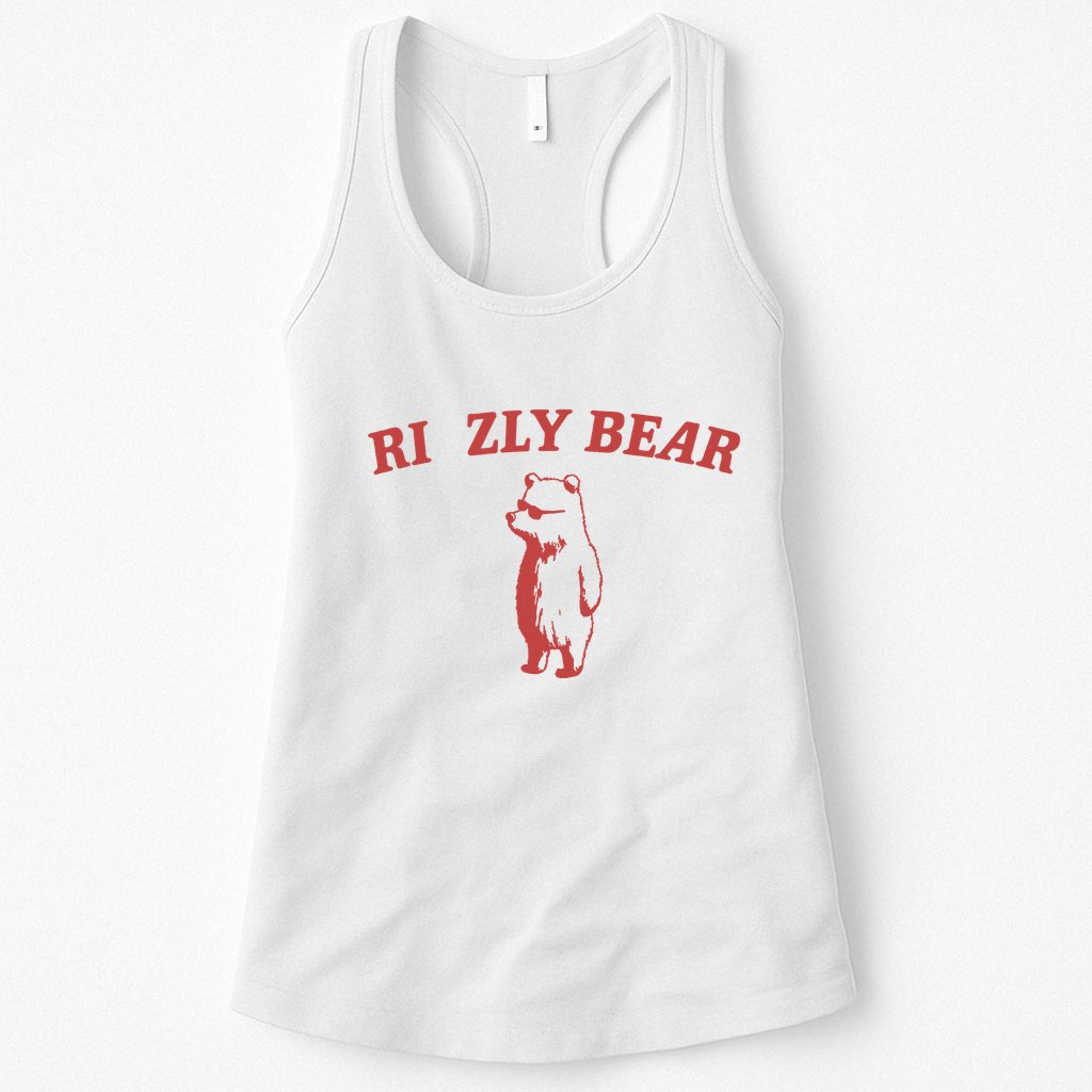 Rizzly Bear Womens Tank Top