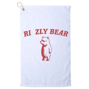 Rizzly Bear Platinum Collection Golf Towel