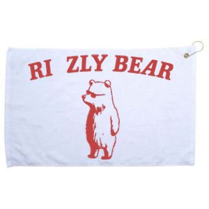 Rizzly Bear Grommeted Golf Towel