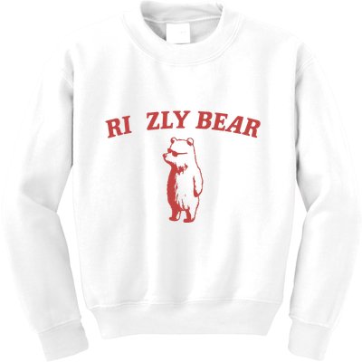 Rizzly Bear Kids Sweatshirt