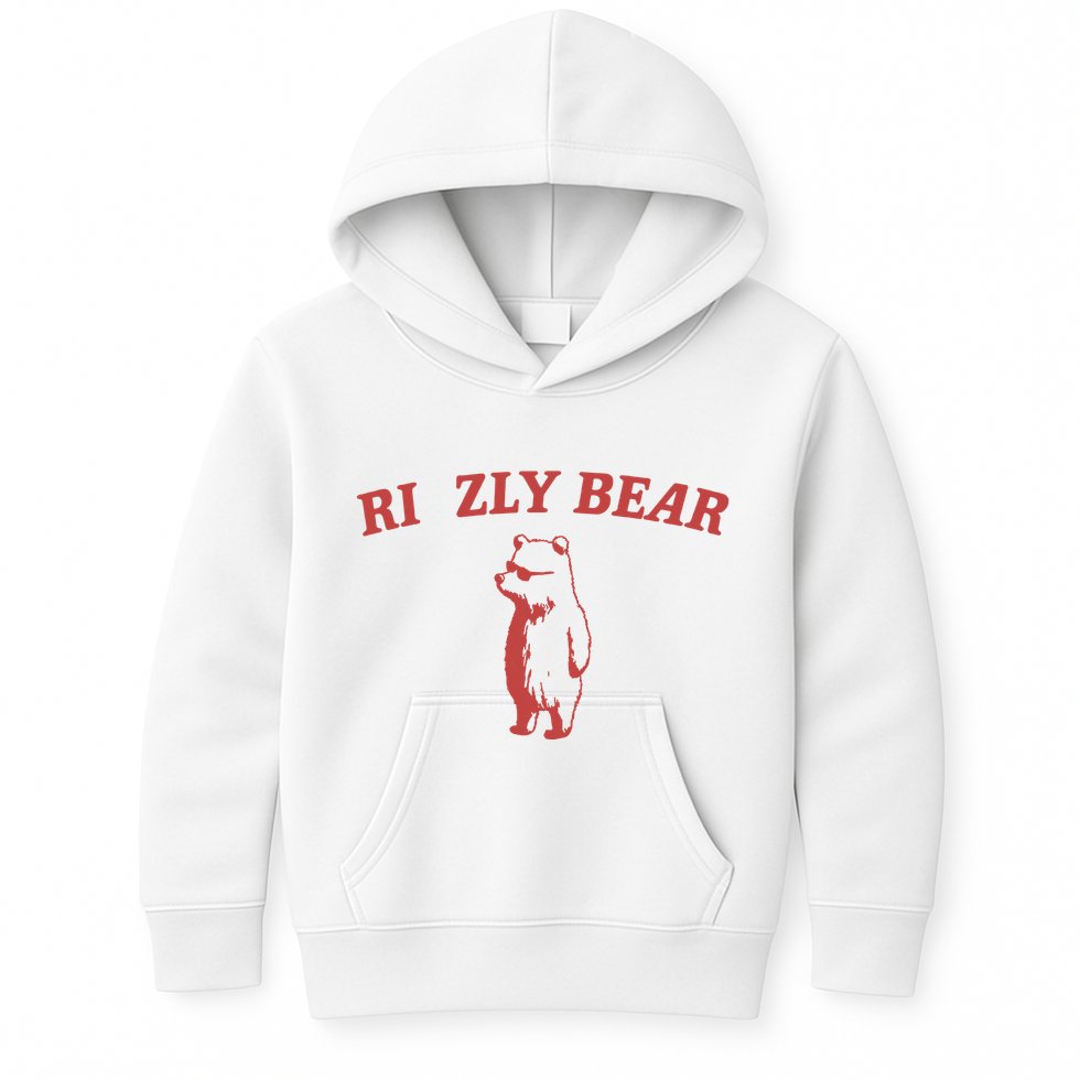 Rizzly Bear Kids Hoodie