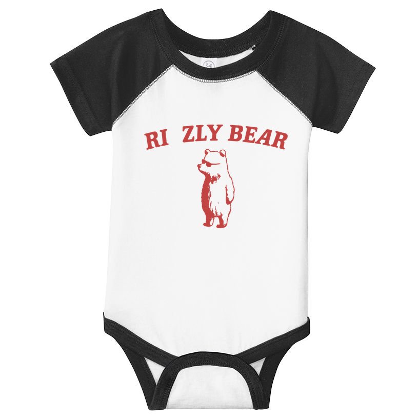 Rizzly Bear Infant Baby Jersey Bodysuit