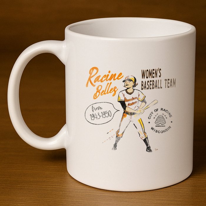 Racine Belles 11oz C Handle Ceramic Mug