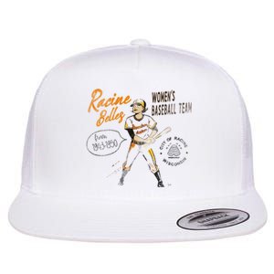 Racine Belles Flat Bill Trucker Hat