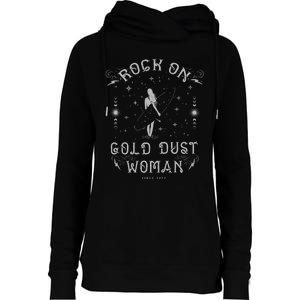 Rock Band Womens Funnel Neck Pullover Hood