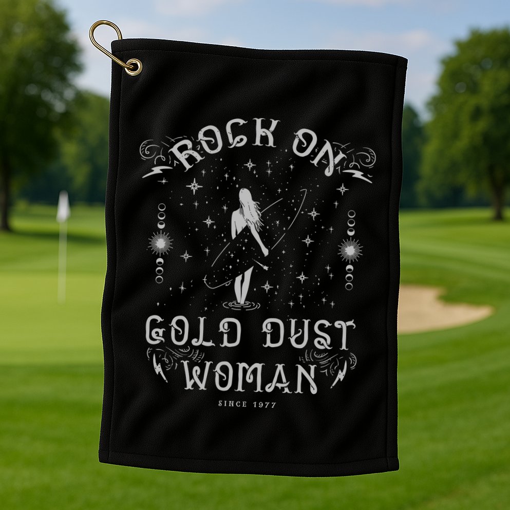 Rock Band Golf Towel