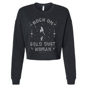 Rock Band Cropped Pullover Crew