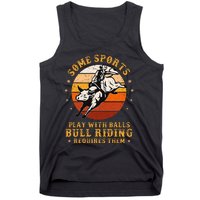 Rodeo Bull Riding Vintage Cowboy Country Ranch Bull Rider Tank Top