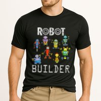 Robot Builder Robotics Engineer Funny Robot Engineering Cooling Performance Crew T-Shirt