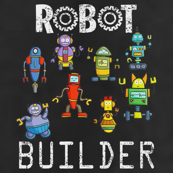 Robot Builder Robotics Engineer Funny Robot Engineering Knit Cap Winter Beanie