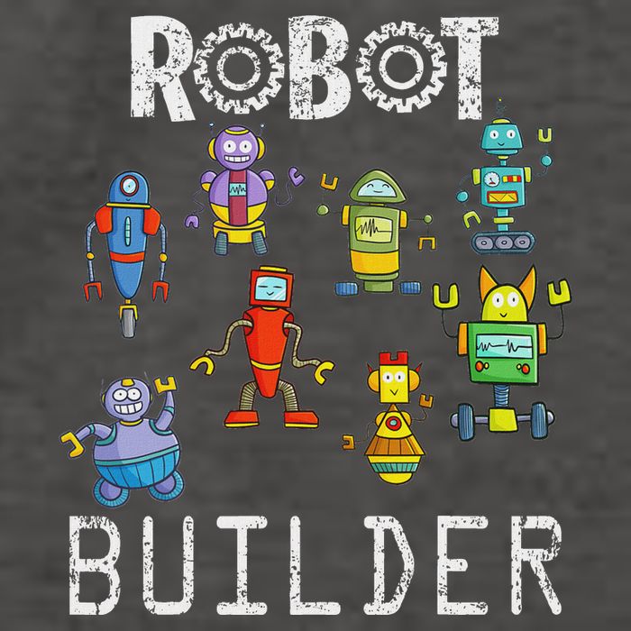 Robot Builder Robotics Engineer Funny Robot Engineering Vector Backpack