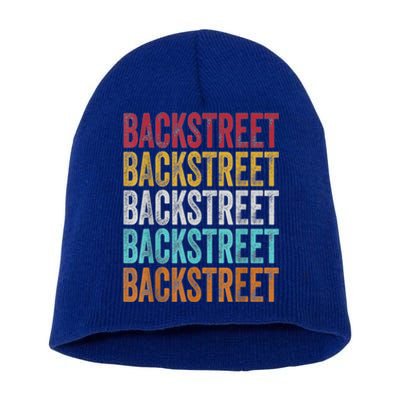 Retro Backstreet Short Acrylic Beanie