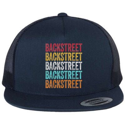 Retro Backstreet Flat Bill Trucker Hat