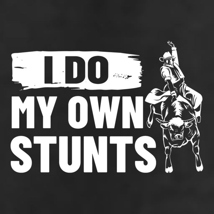 Rodeo Bull Rider I Do My Own Stunts Rodeo Party Bull Riding Gift Adult Drive Performance Visor