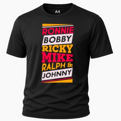 Ronnie Bobby Ricky Mike Ralph And Johnny Performance Shirt